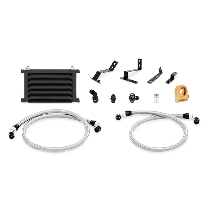 Mishimoto 2016+ Oil Cooler Kit for Chevy Camaro with Thermostat – Black - OneFastShop