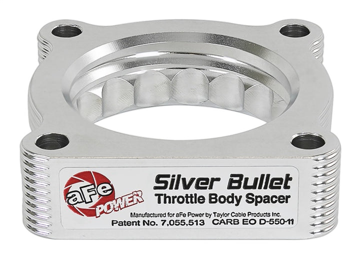 AFe Silver Bullet Throttle Body Spacers for Toyota Tacoma V6-4.0L - OneFastShop
