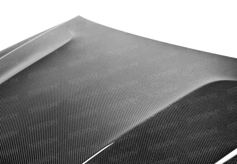 Seibon Carbon Fiber OEM Hood for 12-14 Mercedes Benz C63 AMG - Base, Black Series