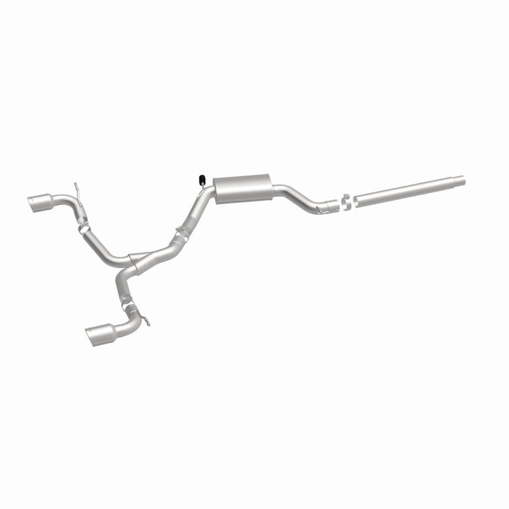 MagnaFlow SYS C/B Dual Split Rear Exit 4in Tips - Easy Install