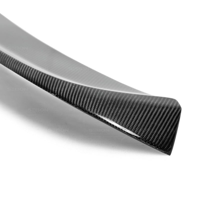 Seibon Carbon Fiber Rear Spoiler for 2012+ Volkswagen Golf MK7 TT-Style Compatible with 2015-2020 Golf Models