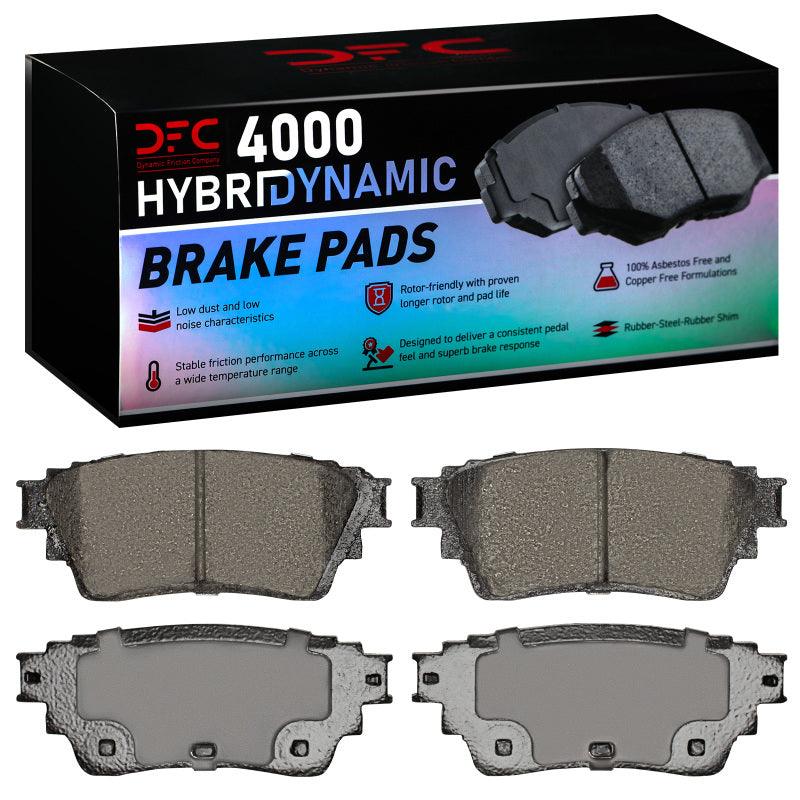 DFC Brake Pads 4000 HybriDynamic Nissan Altima 2019-2025 Rear Brake Pads