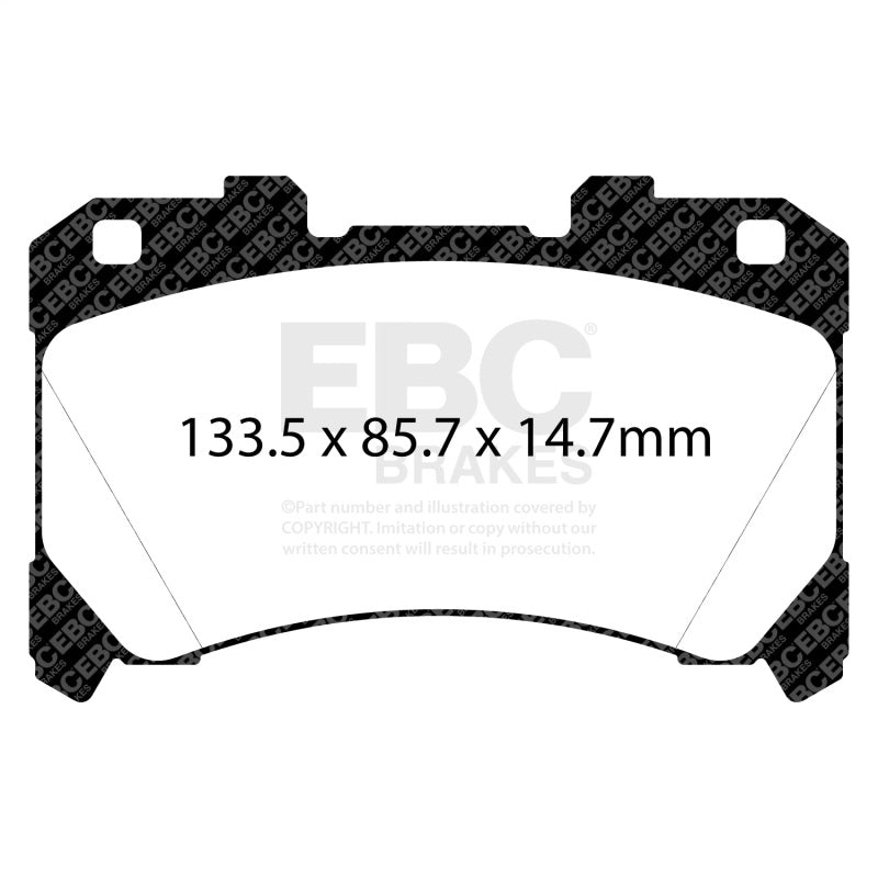 EBC Yellowstuff Front Brake Pads for 2023+ Toyota GR Corolla - OneFastShop