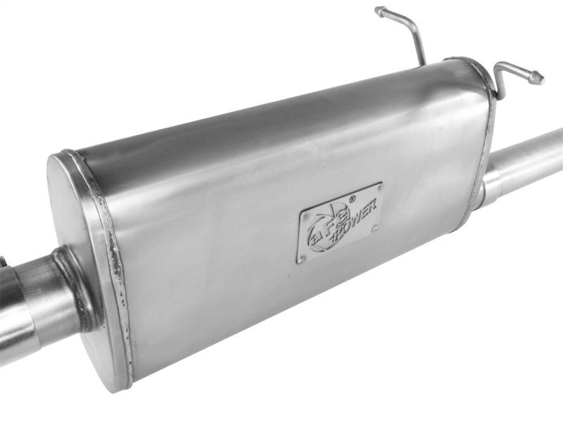 aFe ATLAS Cat-Back Exhaust AL for 98-11 Ford Ranger L4 2.3/2.5 V6 3.0/4.0L with Mandrel-Bent Steel Construction
