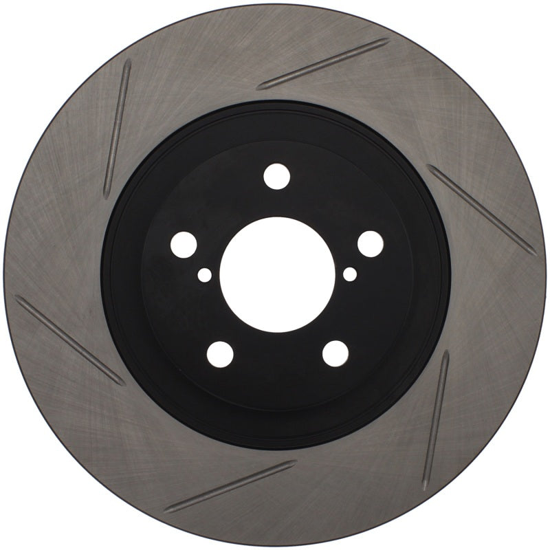 StopTech Power Slot Front Right Slotted Rotor for 06-08 Subaru Legacy 13 Scion FR-S 13 Subaru BRZ - OneFastShop