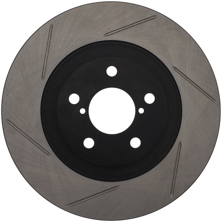 StopTech Power Slot Front Right Slotted Rotor for 06-08 Subaru Legacy 13 Scion FR-S 13 Subaru BRZ - OneFastShop