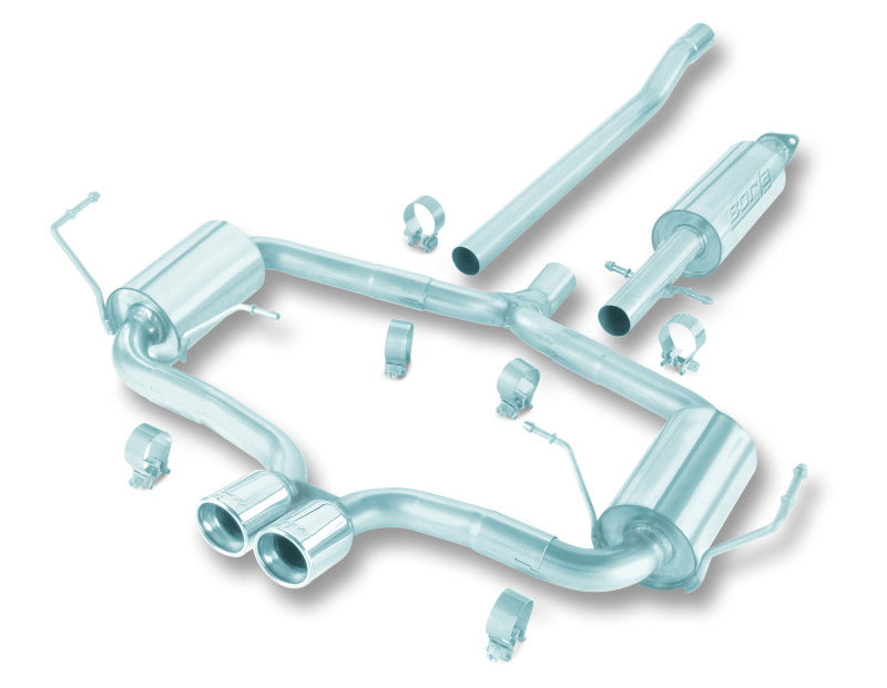 Borla Aggressive Cat-Back Exhaust System for 04-06 Mini Cooper S (Incl. Convertible)