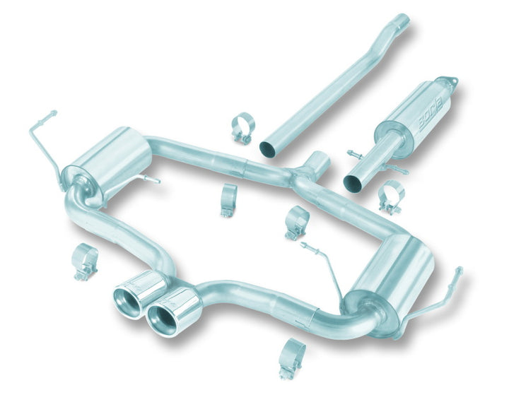 Borla Aggressive Cat-Back Exhaust System for 04-06 Mini Cooper S (Incl. Convertible)