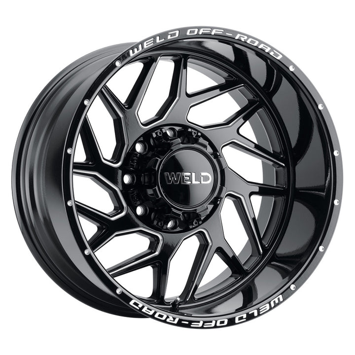 Weld Off-Road W117 Fulcrum Wheel – 20X9 6X135 6X139.7 ET00 BS5.00 Gloss Black MIL 106.1 - OneFastShop