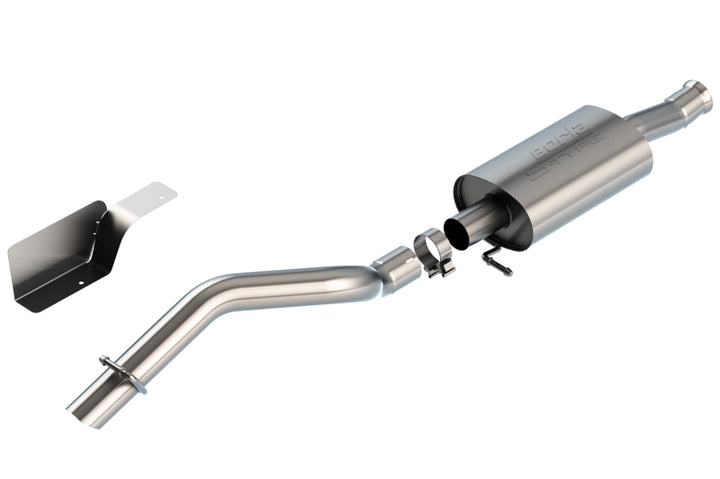 Borla Cat-Back Exhaust 2.75in Turn Down Tip for 18-21 Jeep Wrangler JL 2.0L 2DR Climber - OneFastShop