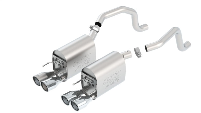 Borla Aggressive ATAK Exhaust for Chevy Corvette C6 6.2L 8cyl (09-12)