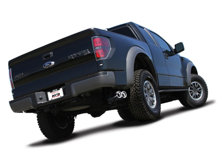 Borla Catback Exhaust for 10-14 Ford F-150 SVT Raptor 6.2L 8cyl with Dual Polished Tips