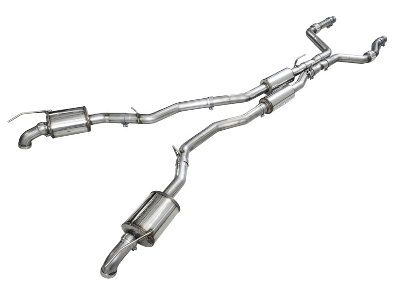 AWE Tuning 0FG Cat-Back Exhaust Ford Explorer Tremor 3.0TT 2021+ - Dual 3-Inch Rear Exit BashGuard