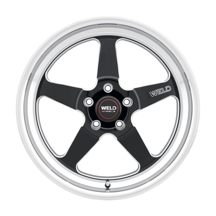 Weld S104 Ventura 20x11 5x135 ET25 BS7.0 Gloss Black Mill Dia 87.1 Wheel - OneFastShop