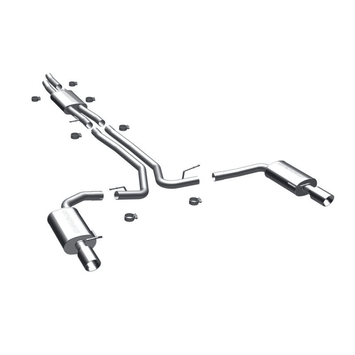 Magnaflow Street Series Cat-Back Exhaust System - 2010 Ford Taurus SHO 3.5L T - OneFastShop