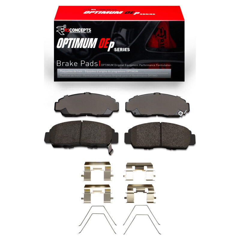 R1 1999-2014 Acura TSX Front R1 Optimum OE Pads and Hardware Kit