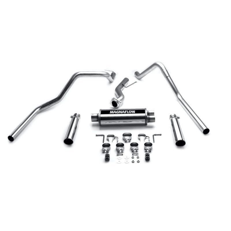 Magnaflow Cat-Back Exhaust System For GM 1500 Std Cab 4.8L/5 1999-2002 Silverado Sierra - OneFastShop