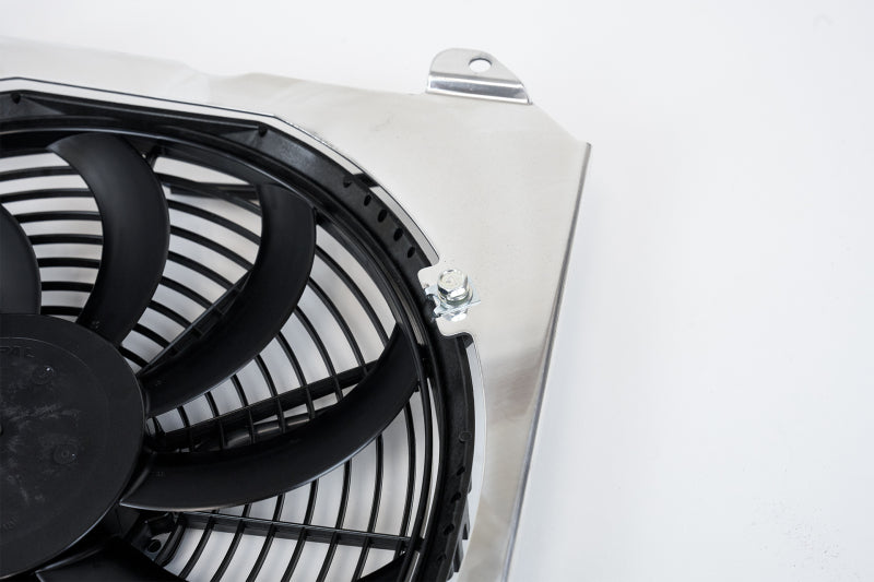 CSF All-Aluminum Fan Shroud with 12in SPAL Fan for 92-00 Honda Civic