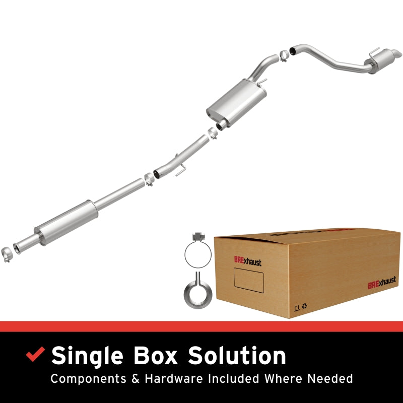 BRExhaust Direct-Fit Replacement Exhaust Kit - Jeep Gladiator 3.6L 2020-2021
