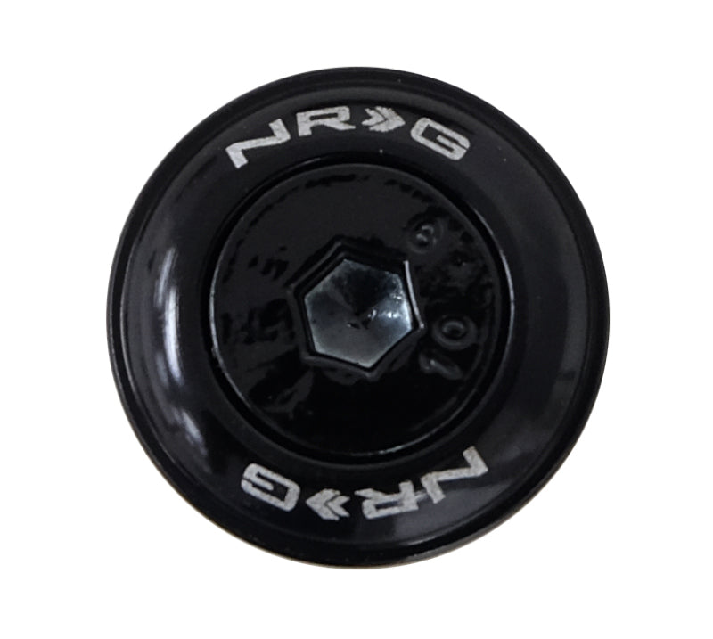 NRG Fender Washer Kit With Color Matched M6 Bolt Rivets (Black) - Set Of 10