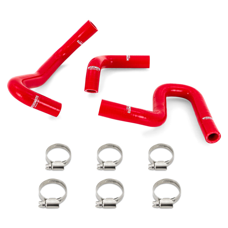 Mishimoto Silicone Heater Hose Kit, Red - Toyota 4Runner 3.4L (1996-2002, w/o Rear Heater)
