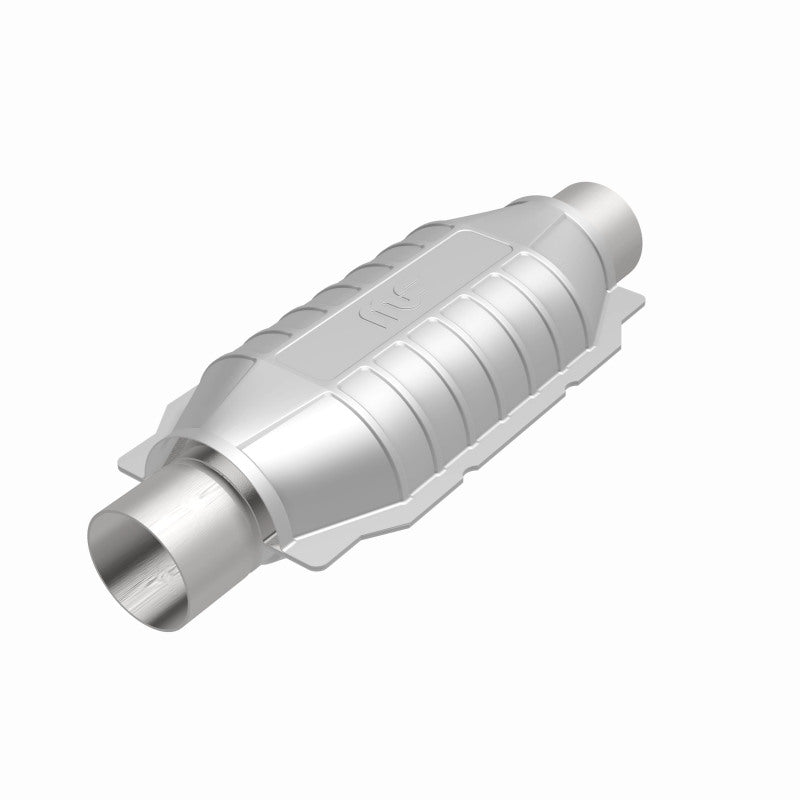 Universal 2 Inch T2 Rear Catalytic Converter - Compatible with Various Vehicles