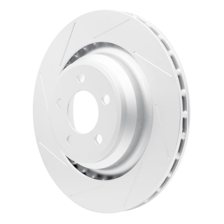 DFC 08-20 Dodge Challenger Rear Slotted Hi-Carbon Alloy Geomet Coated Rotor