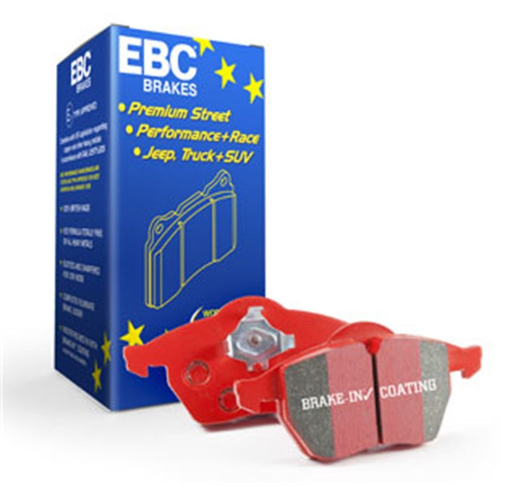 EBC 12+ Audi A6 Quattro 3.0 Supercharged Redstuff Front Brake Pads