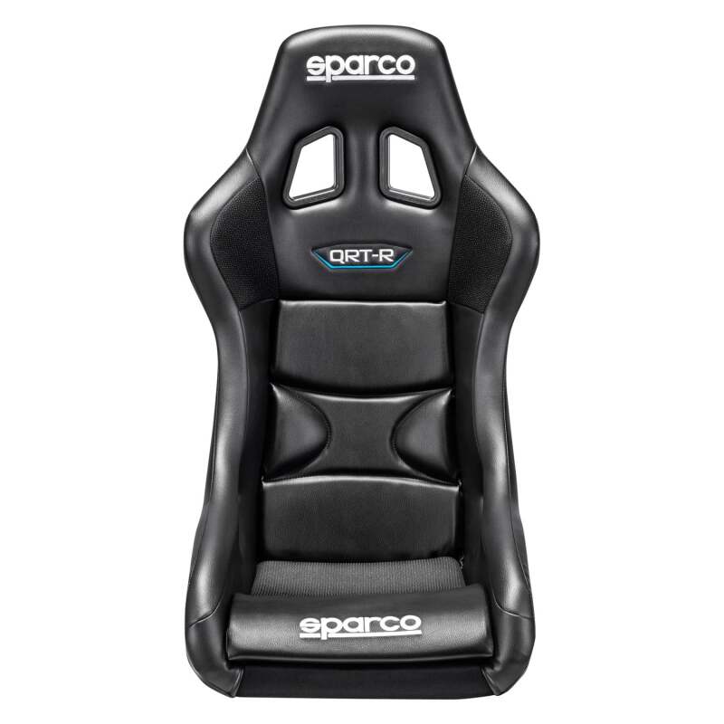 Sparco QRT-R Fiberglass Racing Seat - Black Vinyl, image 2