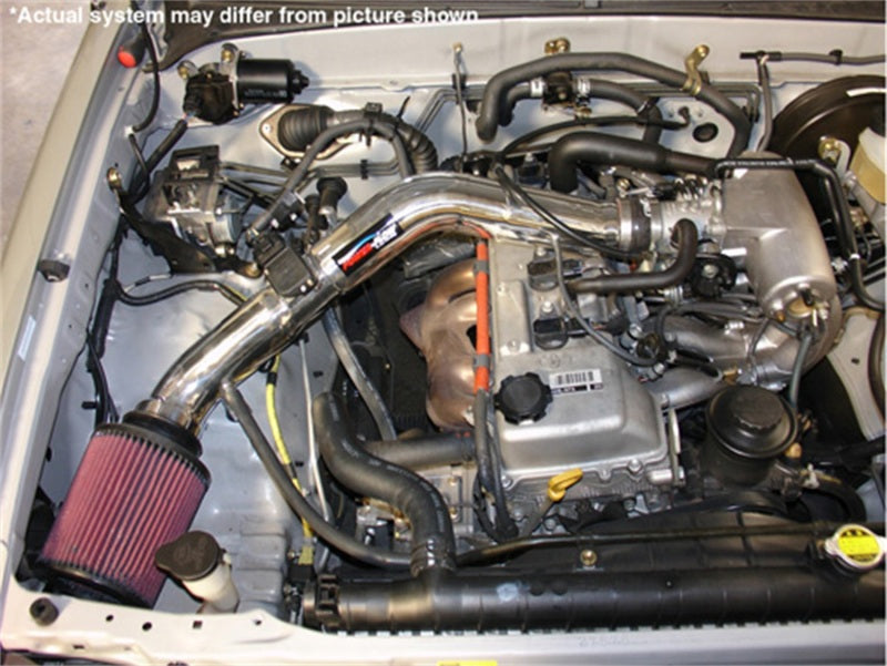 Injen Polished Power-Flow Air Intake for 00-04 Tacoma 2.4L 4 Cyl and 01-04 Tacoma PreRunner 2.7L 4 Cyl