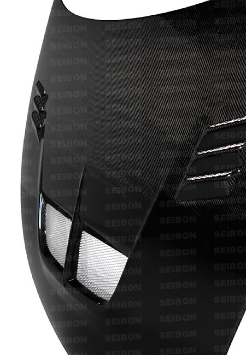 Seibon BD-Style Carbon Fiber Hood for 09-12 Nissan 370Z/Fairlady Z (Z34)