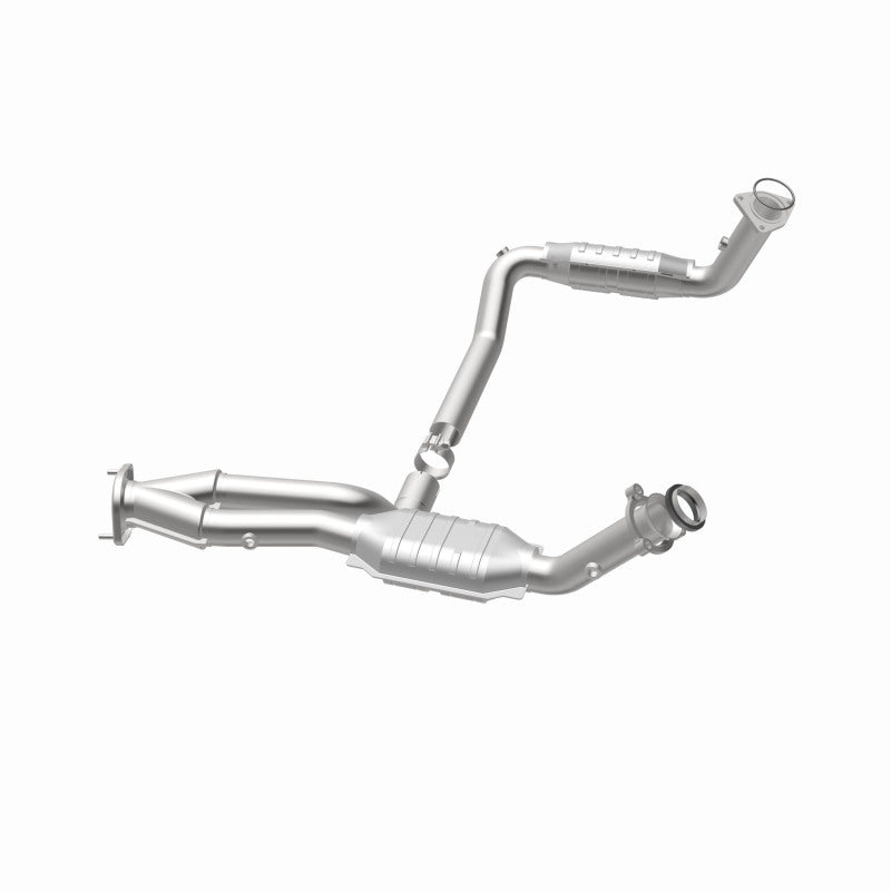 02-06 Cadillac Escalade / 02-06 Chevy Avalanche 5.3L Y-Pipe: Dual Converter for 2WD - Easy Install