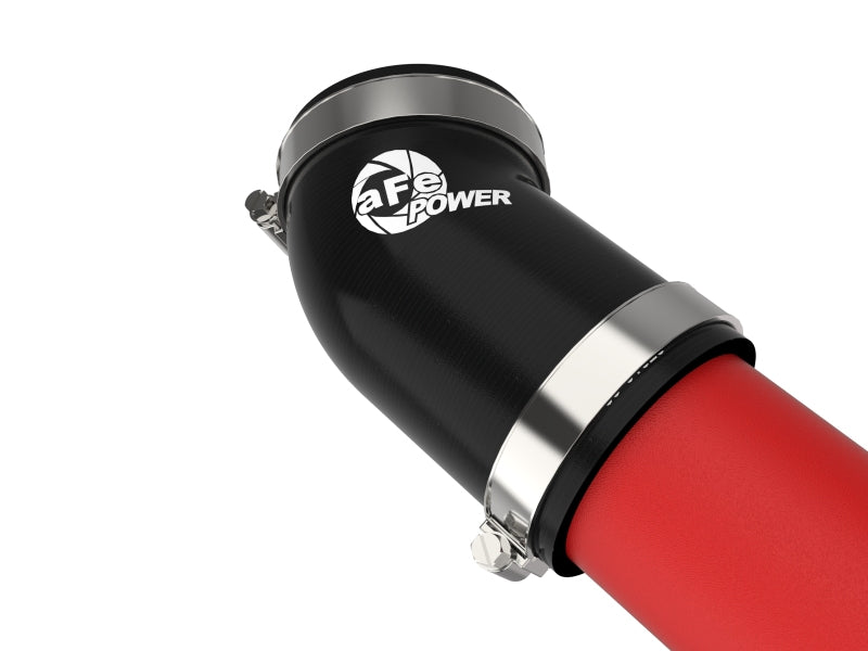 aFe 20-23 Ford Explorer V6 3.0L BladeRunner 2-3/4 Inch Aluminum Cold Pipe - Red