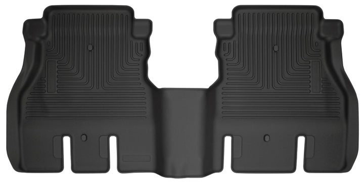 Husky Liners WeatherBeater Black Floor Liners - Jeep Wrangler JLU (19-24) - OneFastShop