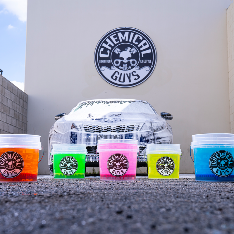 Chemical Guys Heavy Duty Clear Detailing Bucket