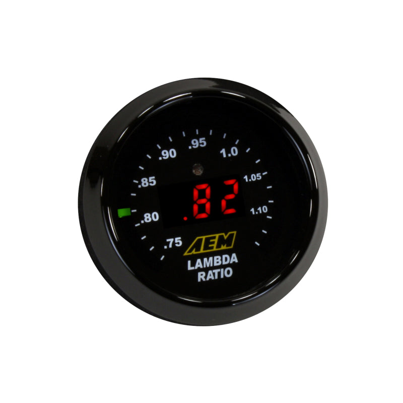 AEM Digital Wideband UEGO Gauge without Sensor - OneFastShop