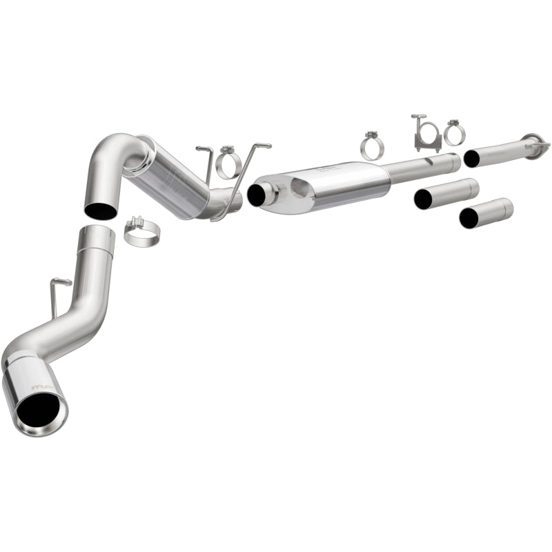 MagnaFlow Stainless Cat-Back Exhaust with 5in Rear Exit - Chevy Silverado 2500HD 2015 - OneFastShop