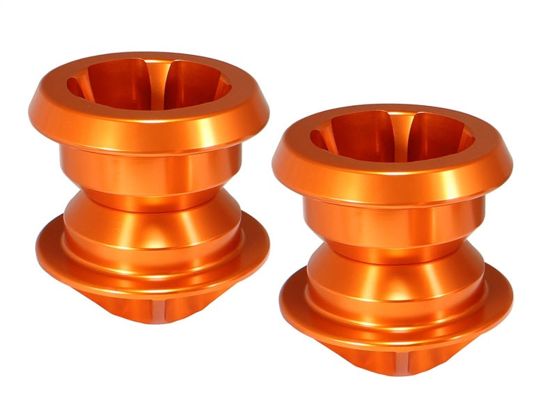 AFe Control PFADT Series Subframe Mount Set Orange for Chevrolet Camaro 10-14