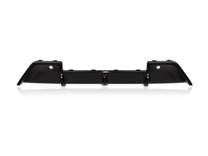 Akrapovic Rear Carbon Fiber Diffuser for 2020 BMW X5M/X6M - High Gloss