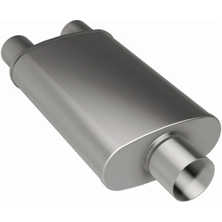 MagnaFlow Performance Muffler Stainless Steel 14X5X8-3X2.5/2.5 C/D - Compatible with Various Chevrolet, Dodge, Ford, and GMC Models