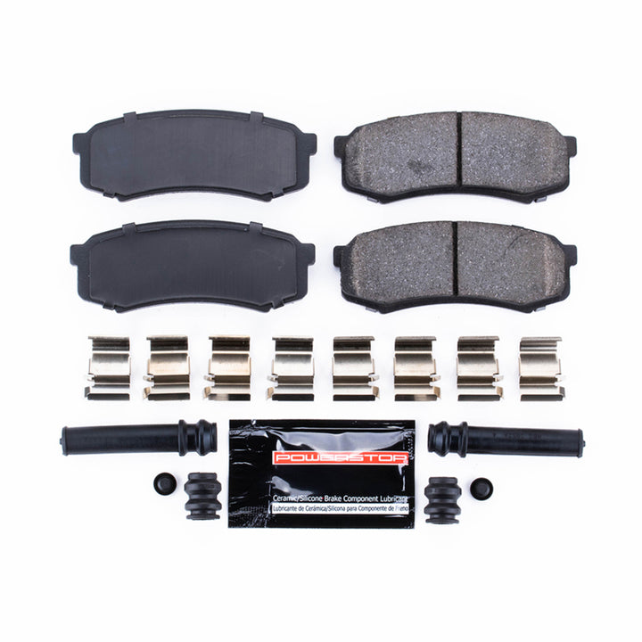 PowerStop Rear Z23 Evolution Sport Brake Pads w/Hardware for 10-19 Lexus GX460 - OneFastShop