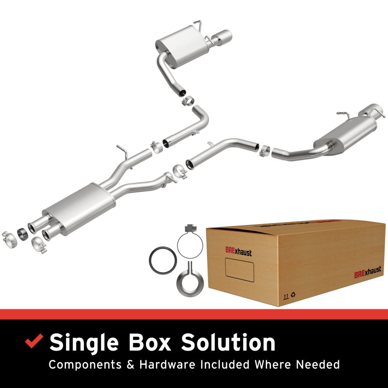 MagnaFlow BRExhaust Direct-Fit Cat-Back Exhaust Kit - Mercedes-Benz C300 / C350 (W204) 2008-2014