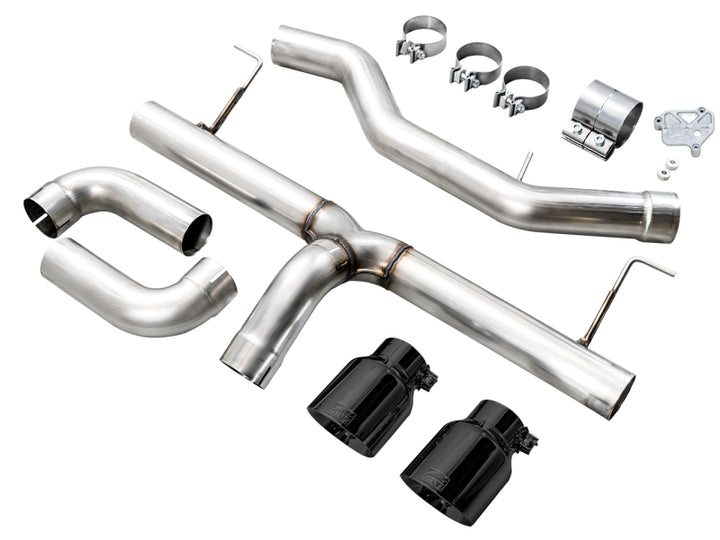 AWE Track Edition Axle-Back Exhaust - Diamond Black for BMW 330i / 430i (19-23 / 21-23) - OneFastShop