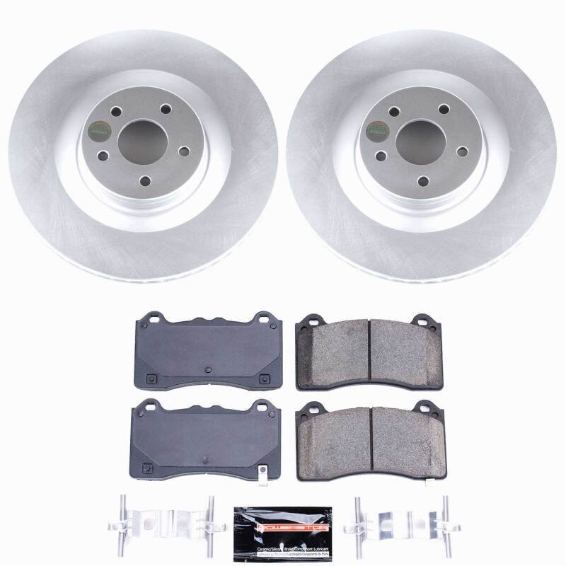 PowerStop Z23 Evolution Sport Front Coated Brake Kit - Ford Focus RS 2016-2018