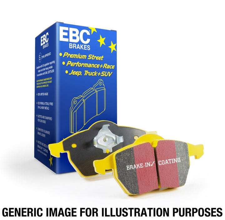 EBC 15-16 Mercedes-Benz C400 (W205) 3.0 Twin Turbo 4-Matic Yellowstuff Front Brake Pads