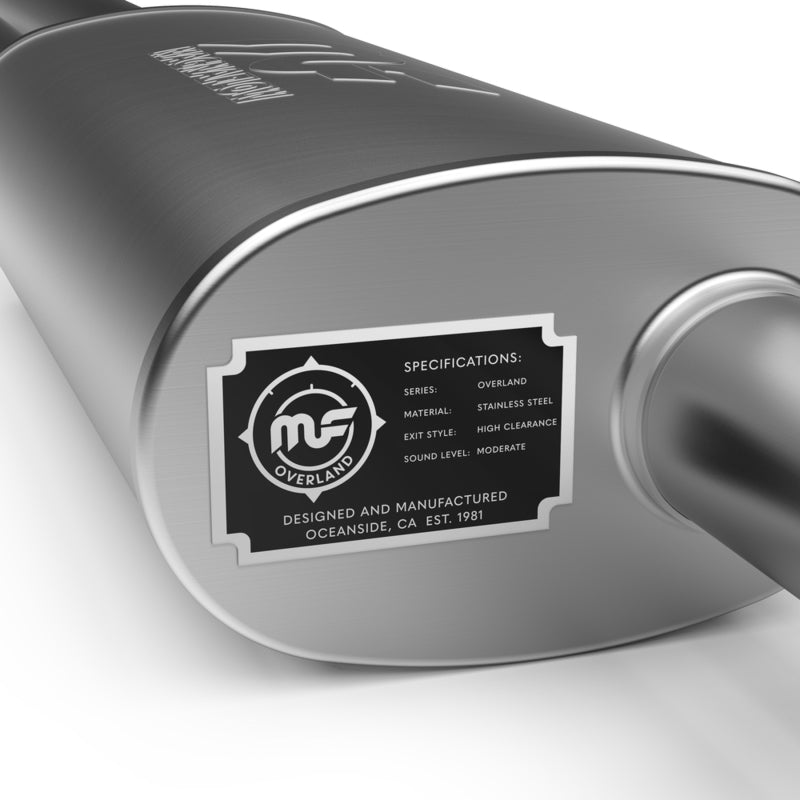 2023+ Chevy Colorado Overland Cat-Back Exhaust - Enhanced Off-Road Performance