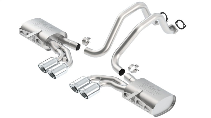 Borla ATAK SS Catback Exhaust for 97-04 Chevrolet Corvette 5.7L 8cyl