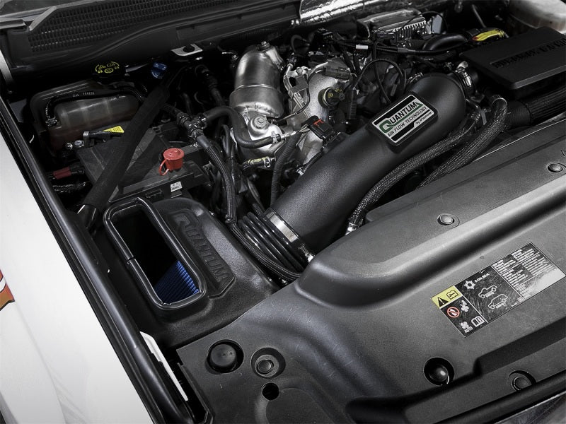aFe Quantum Pro 5R Cold Air Intake System Oiled 17-19 GM/Chevy Duramax V6-6.6L L5P Silverado Sierra