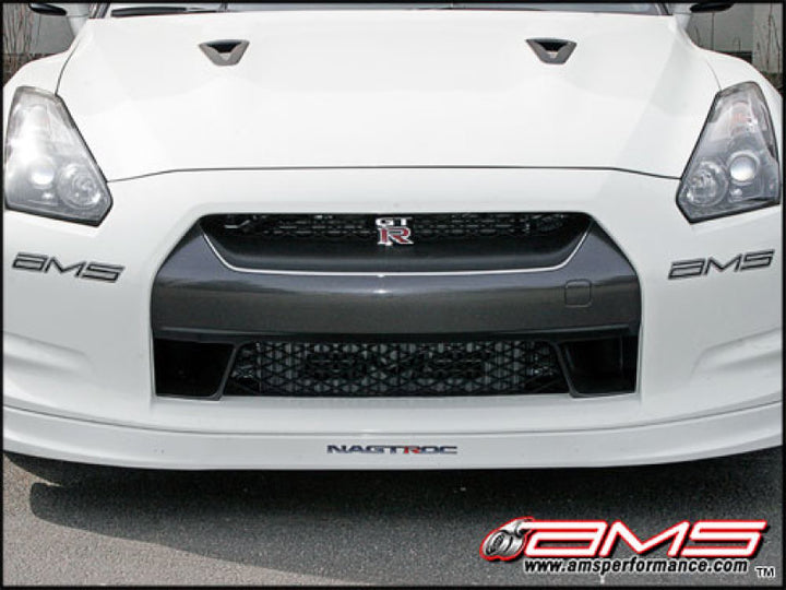 AMS Performance Front Mount Intercooler (FMIC) Kit for Nissan R35 GT-R - Logo Included - Compatible with 2009+ - OneFastShop