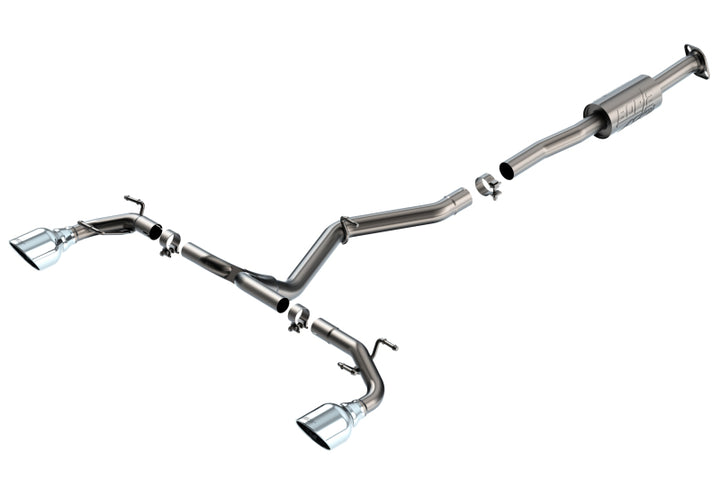Borla ATAK Catback Exhaust with Polished Tips for 22-23 Subaru BRZ/Toyota GR86 2.4L RWD AT/MT